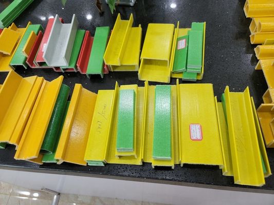 High Tensile SGS FRP Pultruded Profiles Multi Size For Construction