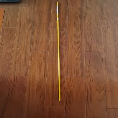 قطر 8.5mm FRP میله زرد برای نشانگر بازتاب دهنده استفاده می شود در زیرساخت های حمل و نقل و ورزش