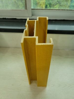 Irregular Reinforced Plastic FRP Pultruded Profiles Industry Multi Size