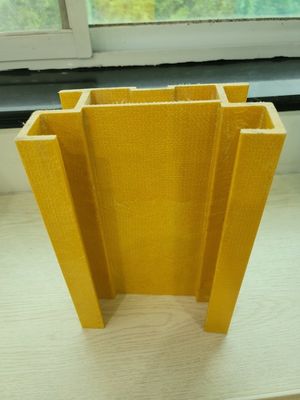 Irregular Reinforced Plastic FRP Pultruded Profiles Industry Multi Size
